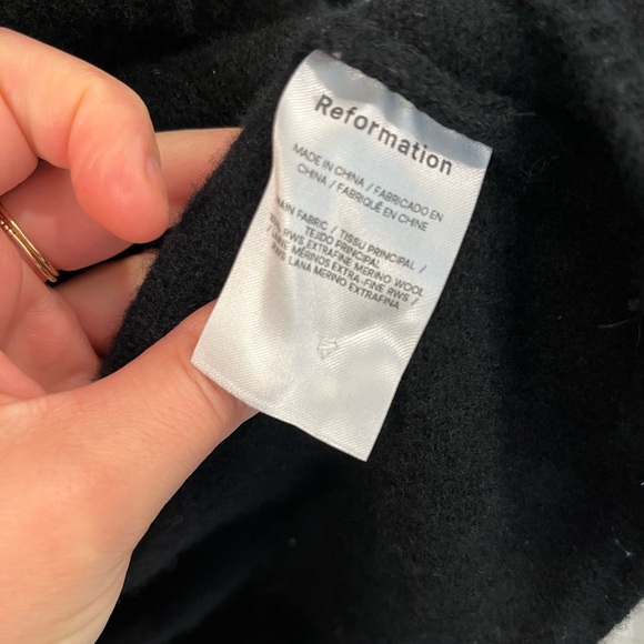 Reformation Parisa regenerative wool cardigan - Picture 7 of 9